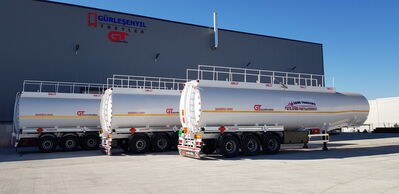 GT TANK FUEL LPG BITUMEN SEMI TRAILER
Tank Trailer designed to carry any liquid items like fuel, water, diesel etc. We have different Tank Trailer opportunity starts from 20.000 Liter to 60.000 Liter capacity. with 2 to 6 compartments. GT Semi Trailer gives its customers wide range of Tank Trailer assortment and find the best solution according to customer road regulations.