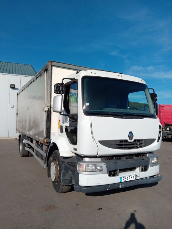 커튼 사이더 트럭 Renault Midlum 270 dci - manual gearbox - full steel suspensions