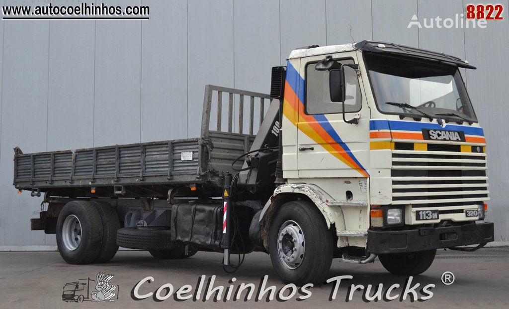 덤프 트럭 Scania 113H 320