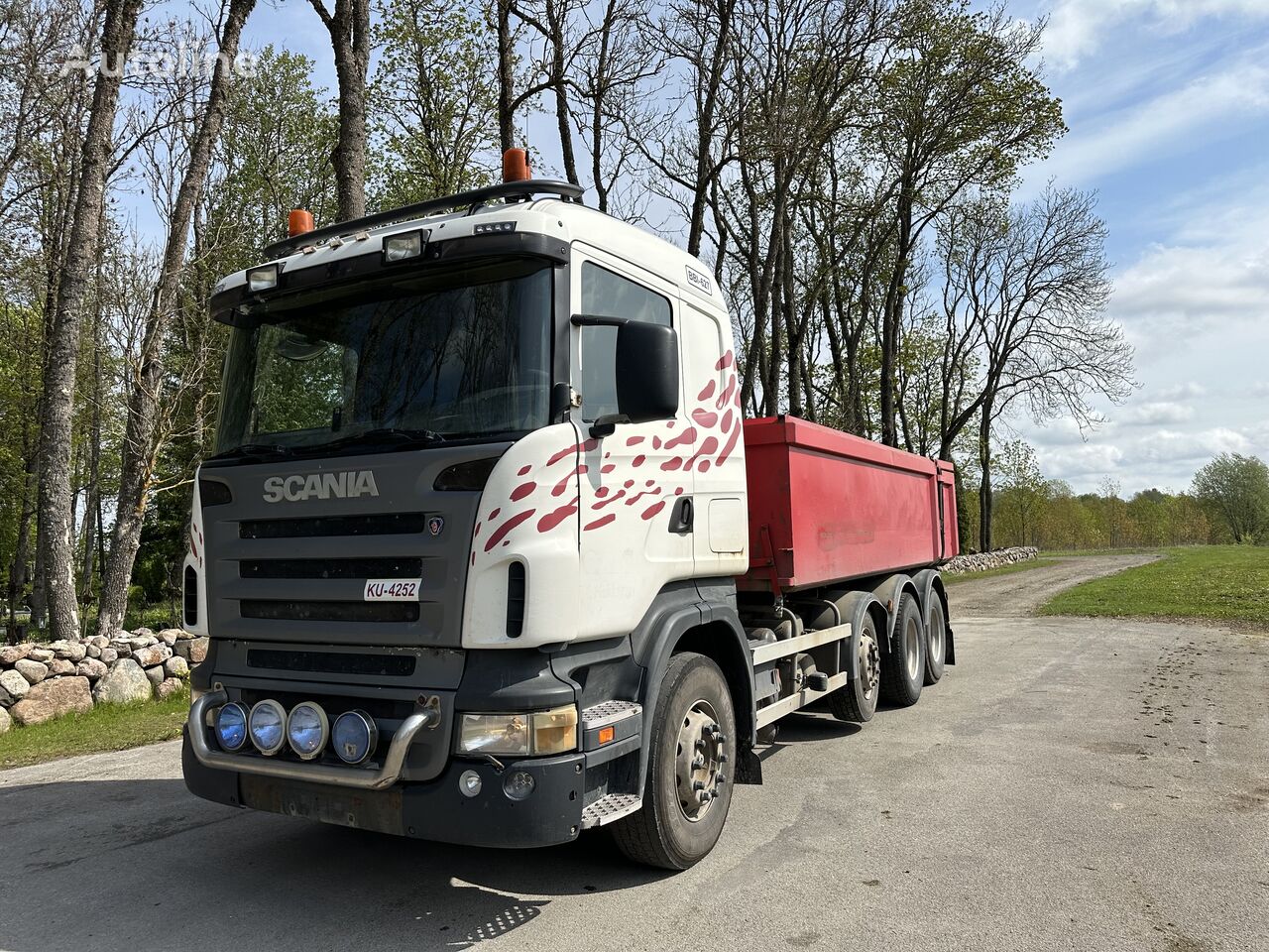 덤프 트럭 Scania R470 Tipper 8x4