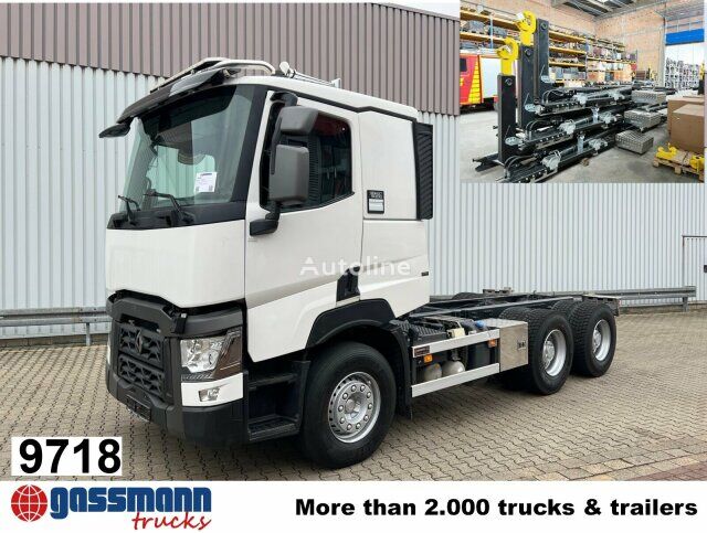 후크리프트 트럭 Renault C 520 6x4, Retarder, Nebenantrieb