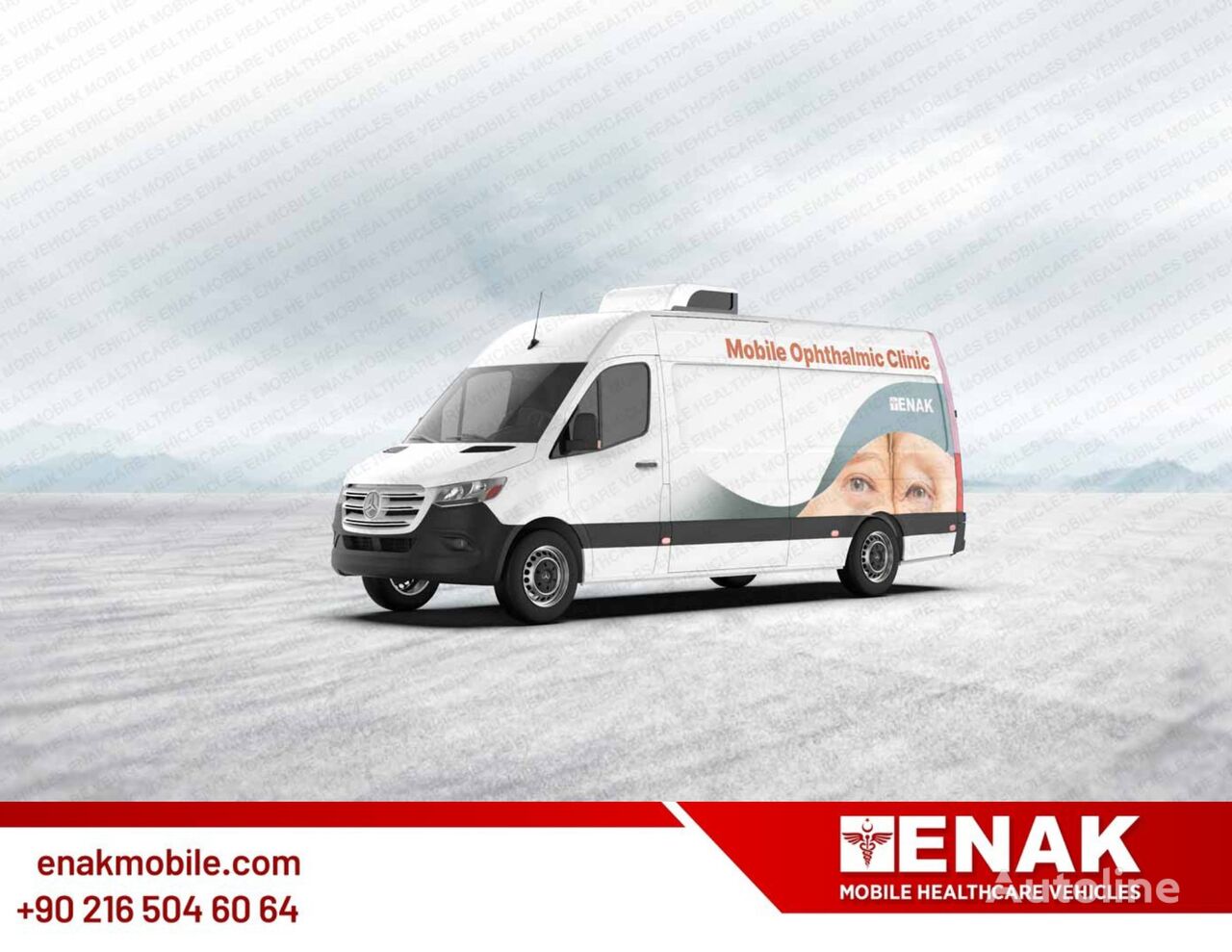 신품 구급차 Mercedes-Benz Mobile Clinic Ophthalmic Vehicle