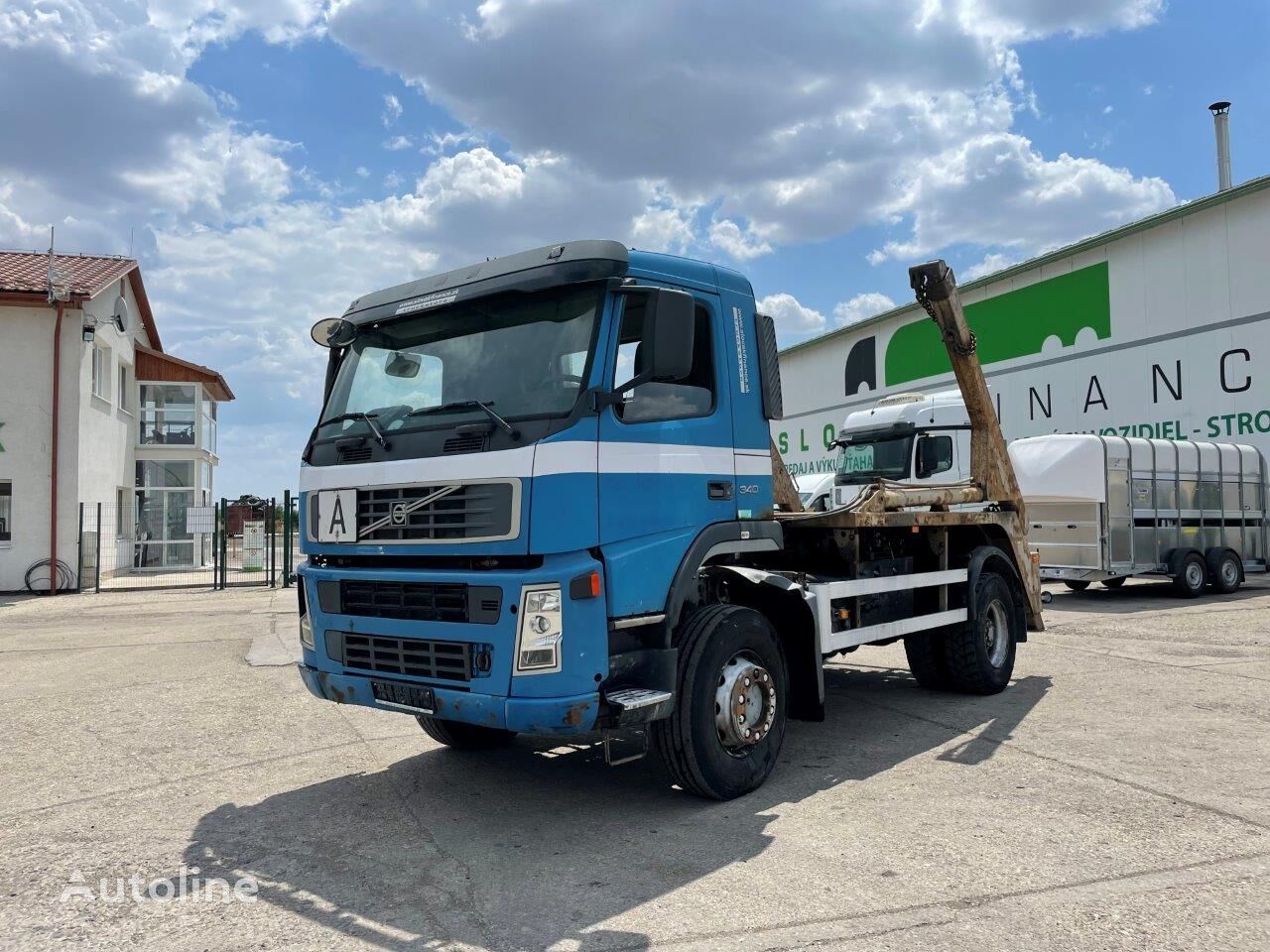 스킵로더 트럭 Volvo FM 340