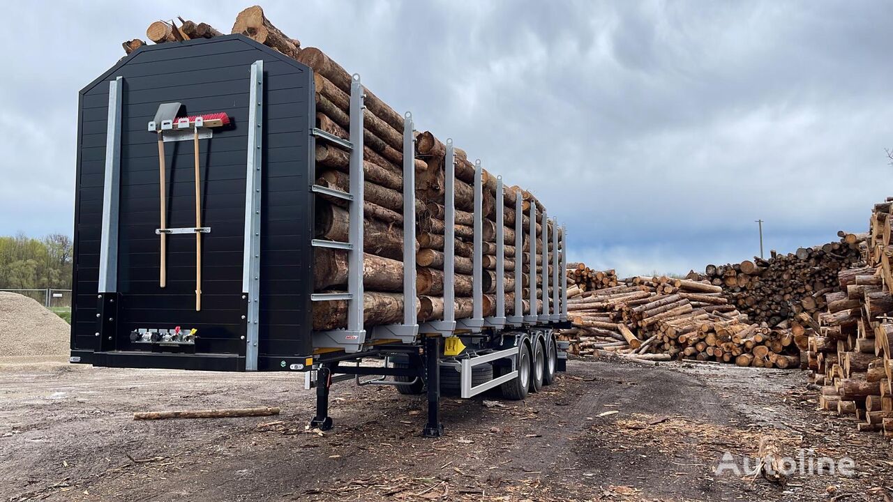 신품 목재 운송용 세미 트레일러 Mega Timber Long - PROMOTION